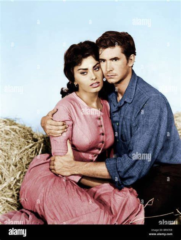 Anthony Perkins and Sophia Loren Star Power Pinterest