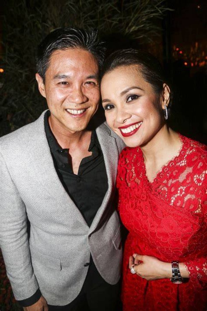 Lea Salonga and Robert Chien at Wedding